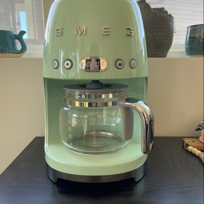 SMEG 50's Retro Style 10-Cup Drip Coffee Machine with Filter
